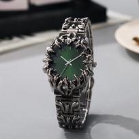 Y2K Gothic Claw Shaped Quartz Watch With Detachable And Replaced Dial, Fashionable Street Accessory gray