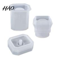 Easy Clean Perfume Bottle Mold 2/3Pcs DIY Silicone Mold, Spray Making Mould, Pump Fragrance Molds Container Resin Epoxy Casting Gift for Crafting J