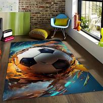 Futbolo meno spaudos kilimas svetainei, miegamajam, prie sofos, neslystantis grindų kilimėlis, vaikų žaidimų namų dekoras 80x120cm(31x46in)