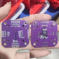 Magnetinis kodavimo įrenginys Mt6701 Magnetinės indukcijos kampo matavimo jutiklio modulis 14 bitų didelio tikslumo Gali puikiai pakeisti As5600 B