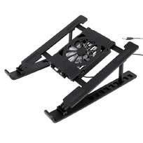Lightweight Foldable Laptop Tablets Cooling Stand Adjustable Height For Enhances Airflows And Comfort 1 black