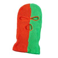 3 Hole Full Face Mask Windproof Motorcycle Helmet Winter Balaclava  Unisex 5 red