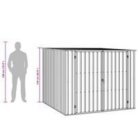 Garden Shed Anthracite 195 x 198 x 159 cm Galvanized Steel