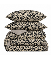 Satino patalynės komplektas „Exotic Leopard“ (200x220 cm)