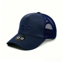 Europos ir Amerikos nauji tinklelio kepurės vyriškos ir moteriškos kietu viršumi lauko sportui beisbolo kepurės kvėpuojančios apsaugančios nuo saulės kepurės One size fits all blue