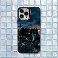The S-Sopranos Phone Case For iPhone 17,16,15,14,13,12,11,Air,X,XR,Pro,Max,Plus IMD Silver Shell iPhone13mini gray