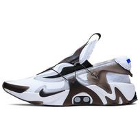 Nike Adapt Huarache 'White Black' UK Charger Men's CT4089-110 EU 44 gray