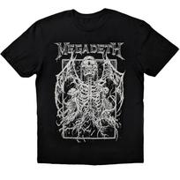 Megadeth T-Shirt Vic Rising Band Official New Black 4XL gray