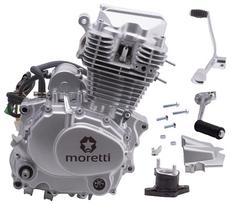 Moretti Vertical Engine 162Fmj, 150Cc 4T, 5-Speed Manual, Silver