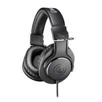 Audio-Technica ATH-M20x Professional Monitor Headphones Wired Studio Recording Instruments Practice Mixing DJ Gaming Domestic Genuine Product Black