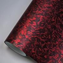 3D/6D Matinis Efektas Anglies Pluošto Vinilo Plėvelė Aukšto Blizgesio Automobilio Interjero Lipdukas Automobiliui Motociklui Pasidaryk Pats RED-MATTE