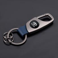 Metalinis automobilio raktų pakabukas Cinko lydinio LOGO Raktų pakabukas Raktų žiedas Skirtas Toyota Chr rav4 Yaris prius avensis Corolla Camry Priedai RI6 black