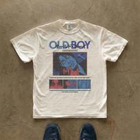 Oldboy Movie Poster Tee Film Shirt Korean Cinema Graphic T-Shirt Clothing Graphic Short Sleeve Men Women for Summer All-Season XL gray