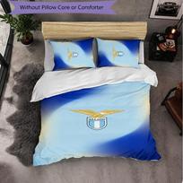 Lazio FC Themed Bedding 3Pcs Duvet Cover Set Decorative Bed Linen For Teen Room Home Decoration 135cm*200cm