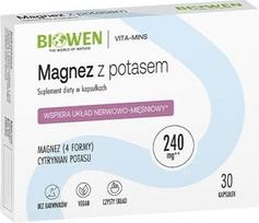 Biowen Magnesium with potassium – dietary supplement