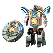 New 360 Rotating Ball Deformation Robot Fingertip Gyro Adult Sensory Toys Decompression Toy Stress Relief Robot Transformation gray