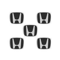 5/10vnt 13mm 14mm Automobilio Logotipo Raktų Dekoracija Emblema Automobilio Raktų Ženkliukas Lipdukas Priedai Honda Accord Elysion CR-Z Odyssey SPIRIOR white