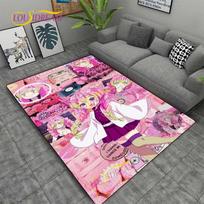 „Demon Slayer Japan“ animacinis filmas Kilimėlis virtuvės kilimėlis Miegamojo durų kilimėlis Svetainės kilimas vaikams Žaidimas Minkštas kilimėlis 60 cm x 90 cm