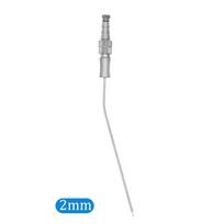 Dantų Medicininė Chirurgija Aspiratorius Nerūdijančio Plieno Siurbimo Vamzdelis Laboratorinis Vamzdelis 3Mm/4Mm/5Mm Implantas Chirurginis Instrumentas Dantų Klinikoms 2mm gray
