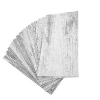 16Pcs Foam Wall Sticker PE Self Adhesive Removable Decal Industrial Style Frosted Kitchen Bathroom Waterproof Decoration white