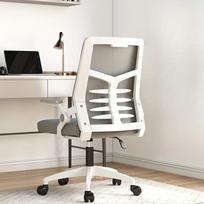 Ergonomic Office Chair - Home Computer Desk Chair with Lumbar Support, Comfortable Study Chair for Dormitory & Workspace gray