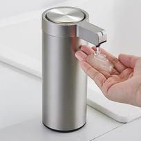 Kitchen Soap Machine Automatic Sensor Out of Hand Sanitizer Smart Electric Body Wash Soap Dispenser 304 Stainless Steel gray