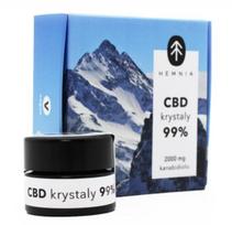 Hemnia CBD kristalai 99 %, 2000 mg CBD, 2 g