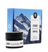 Hemnia CBD kristalai 99 %, 1000 mg CBD, 1 g