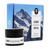Hemnia CBD kristalai 99 %, 5000 mg CBD, 5 g