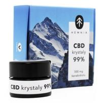 Hemnia CBD kristalai 99 %, 500 mg CBD, 0,5 g