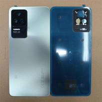 For Xiaomi POCO F4 5G Battery Back Cover Rear  Glass Panel For 22021211RG Housing Case With Camera Lens Replace žalia