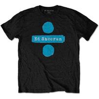 Ed Sheeran Divide Official Tee T-Shirt Mens Unisex M blue