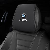 Automobilinė odinė galvos atramos pagalvės užvalkalas, saugos diržo peties paminkštinimas, skirtas BMW F30 F10 E90 F20 E46 E60 E70 GT, automobilio interjero aksesuarai, raktų pakabukas