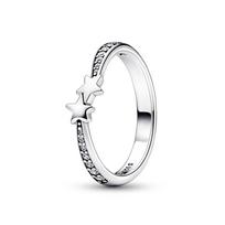Pandora Shooting Star Sparkling Ring_192365C01 192365C01-48 white
