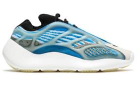 Adidas Originals Yeezy Boost 700 V3 Aurora Arzareth Pu Slip Resistant Height Increasing Low top Chunky Sneakers Unisex G54850 37⅓ gray