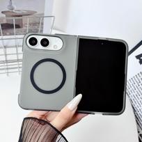 Case For iPhone Duo Fold Matte Transparent PC Hard Magnetic Protective Back Cover For MagSafe Wireless Charging Shell Funda iPhone Ultra