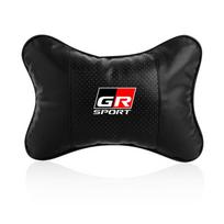 Car Neck Pillows Car Headrest Cushion Support Seat Car Accessories for Toyota GR TRD Camry Corolla Yaris Chr Auris Avensis T25 1Pcs GR black