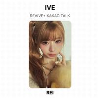 IVE REVIVE+ KAKAO TALK Official Photocard REI beige