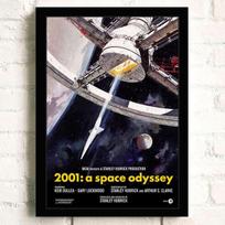 Klasikinis filmas 2001 m: Space Odyssey Plakatų tapetai Menas Namų apdaila Svetainės dekoravimo siena 40cm×60cm NoFrame