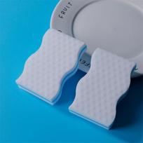 10 vnt Magic Sponge Eraser valymo įrankis Didelio tankio švitrinė kempinė virtuvei Biuro vonios kambarys Melamino Nano valiklis blue