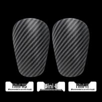 Ultra-Light Carbon Fiber Imitation Shin Guards for Adults, Teens, & Kids – Perfect for Soccer Protection black