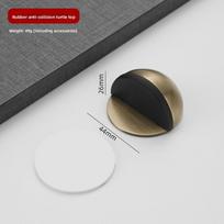 Stainless Steel Tortoise Top Door Stopper With Option For Bedroom And Wooden Doors auksas
