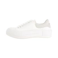 Alexander McQueen Deck Skate Plimsoll Lace Up White Women's 654593W4MV79000 37.5 white