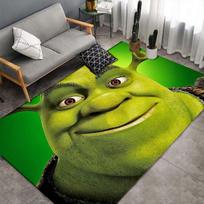 Shreko asmenukių kamera Ogro neslystantis kilimėlis Animacinis Anime grindų kilimėlis Vaikų miegamojo svetainės dekoras Kilimas Dovana filmo gerbėjui 60x90cm yellow