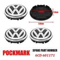 4 vnt. VW ratlankių centriniai dangteliai 56mm 65mm 70mm Ratlankio apdaila Touran Golf 4 5 6 7 Polo Passat B5 B6 B7 CC 3D Premium Plus Pro rinkinys