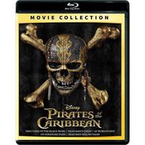 Pirates Caribbean Blu-ray 5 Movie Collection
