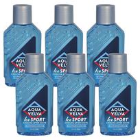 Aqua Velva Ice Sports Cooling Aftershave Vitamin Enriched 103ml 6-Set blue