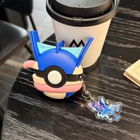 Greninja Ball For Airpods Pro 3 Case,3D Anime Silicone Shockproof Earphone Cover For Airpods 4 3 2 1 For Kids Funda airpods pro 3 2025
