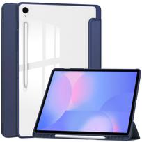 For Samsung Tab S10 FE Plus Case with Pen Holder Funda For Galaxy tab s10 fe plus Case sm-x620 13.1  Tablet Cover S10FE Plus 13.1 inch rožinė