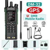 Baofeng DMR DM-32 Digital Walkie Talkie GPS Dual Mode Analog TDMA Dual Time Slot AM FM APRS Digital Call Ham Radio DM-1701 UV-32 US